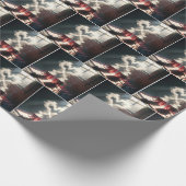 Steam Coffee Hearts Cadeaupapier (Hoek)