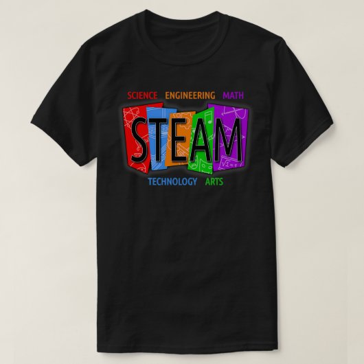 STEAM Design Back to School STEAM Teacher Art T-shirt (Design voorkant)