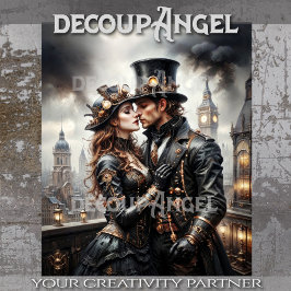 Steam & Desire Decoupage Tissuepapier