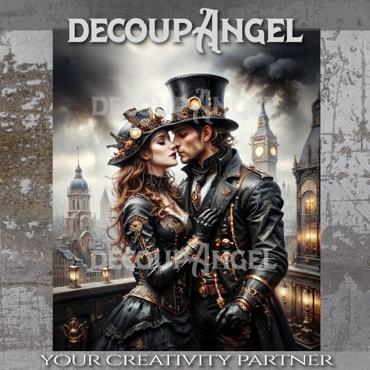 Steam & Desire Decoupage Tissuepapier