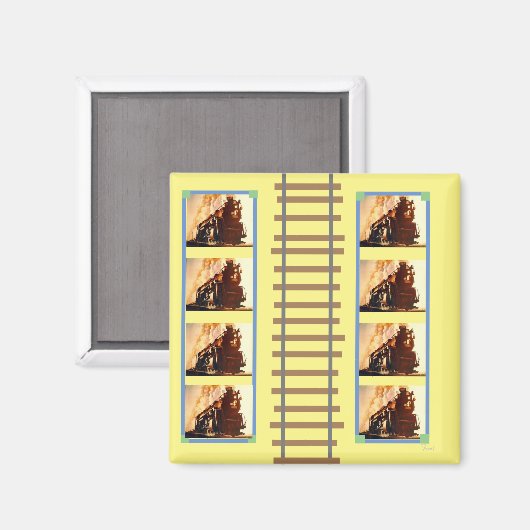 Steam door Bruce Tunis Magneet (Voorkant / Achterkant)