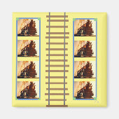 Steam door Bruce Tunis Magneet (Voorkant)