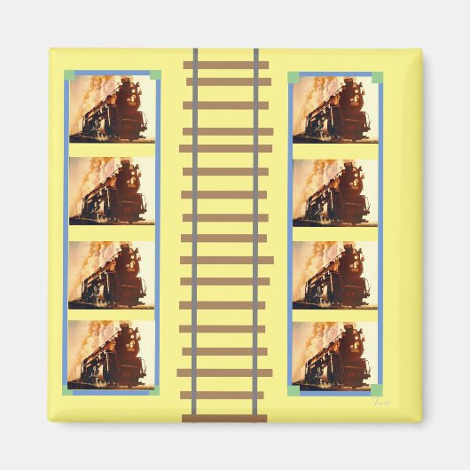 Steam door Bruce Tunis Magneet (Voorkant)