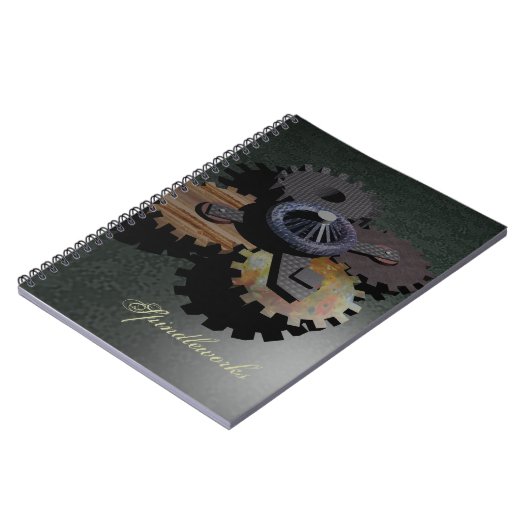 Steam Dream Engineering Gears Notitieboek (Linkerzijde)