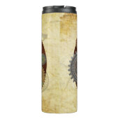 Steam Elegance Steampunk Thermosbeker (Achterkant)