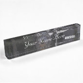 Steam Engine Desk Naam Bord Naambordje