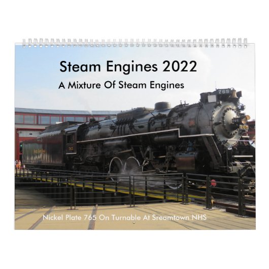 Steam Engines 2022 Kalender (Hoes)