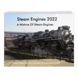 Steam Engines 2022 Kalender