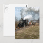 Steam Freight Lahaska - Verticaal Briefkaart (Voorkant / Achterkant)