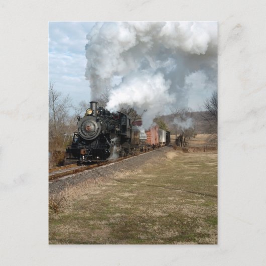 Steam Freight Lahaska - Verticaal Briefkaart (Voorkant)