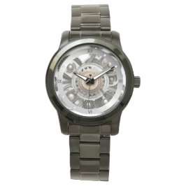  Steam Gear Black Horloges