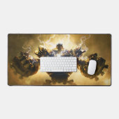 Steam Golem Gaming Desk Mat |  pad (Keyboard & Muis)
