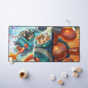 Steam Golem Gaming Desk Mat pad