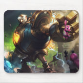 Steam Golem Gaming Mousepad |  pad Muismat (Voorkant)
