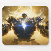 Steam Golem Gaming Mousepad |  pad Muismat (Voorkant)