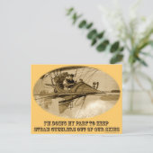 Steam Guzzlers Briefkaart (Staand voorkant)