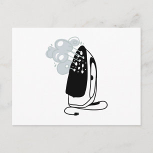 Steam Iron Briefkaart