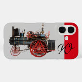 STEAM LOCOMOTIEF MONOGRAM Case-Mate iPhone CASE (Achterkant (horizontaal))