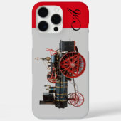 STEAM LOCOMOTIEF MONOGRAM Case-Mate iPhone CASE (Achterkant)