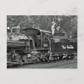 Steam Locomotive Baldwin Cumbres and Toltec Briefkaart (Voorkant)