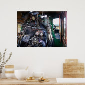 Steam Locomotive Cab, SVRy #19 Poster (Keuken)
