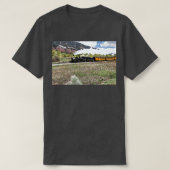 Steam Locomotive Durango en Silverton Railroad T-shirt (Design voorkant)