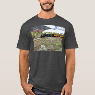 Steam Locomotive Durango en Silverton Railroad T-shirt