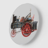  STEAM LOCOMOTIVE GROTE KLOK (Hoek)