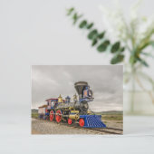 Steam Locomotive Jupiter Briefkaart (Staand voorkant)