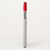  STEAM LOCOMOTIVE MONOGRAM Red Grey Case-Mate iPhone Case (Achterkant / rechts)