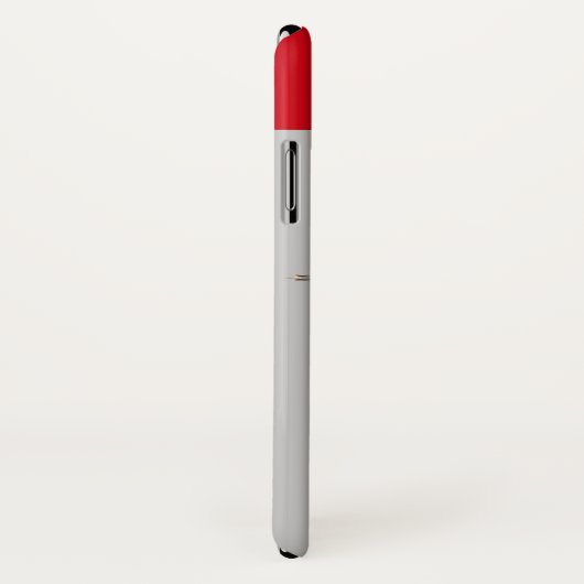  STEAM LOCOMOTIVE MONOGRAM Red Grey Case-Mate iPhone Case (Achterkant / rechts)