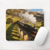 Steam Locomotive on Viaduct Muismat (Met muis)