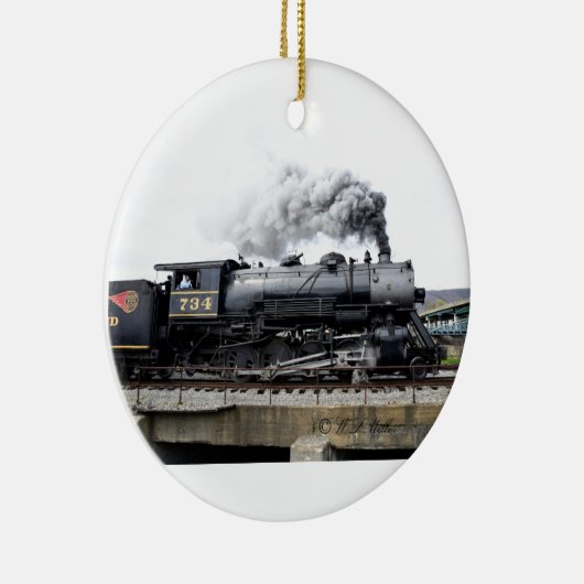 Steam Locomotive Ornament (Rechts)