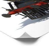 Steam Locomotive Poster (Hoek)