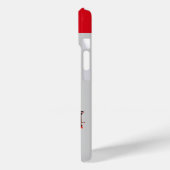  STEAM LOCOMOTIVE Red Grey Case-Mate iPhone Case (Achterkant / Links)