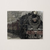 Steam Locomotive Train Jigzaag Puzzle Legpuzzel (Horizontaal)