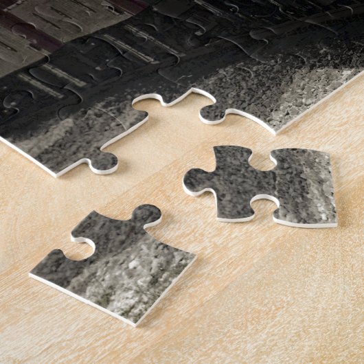 Steam Locomotive Train Jigzaag Puzzle Legpuzzel (Zijkant)