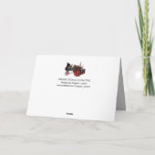  STEAM LOCOMOTIVE VADERDAG KAART (Achterkant)