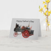  STEAM LOCOMOTIVE VADERDAG KAART (Gele Bloem)