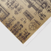 Steam Mechanics Decoupage Paper Tissuepapier (Detail)