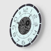 STEAM PUNK 24 UUR GROTE KLOK (Hoek)