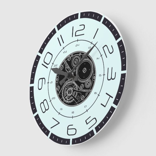 STEAM PUNK 24 UUR GROTE KLOK (Hoek)