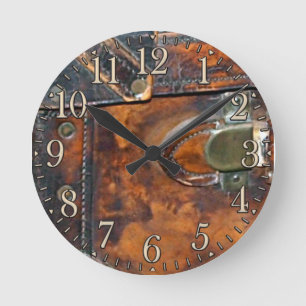 Steam-punk  Antiek Steamer-boomstam Ronde Klok