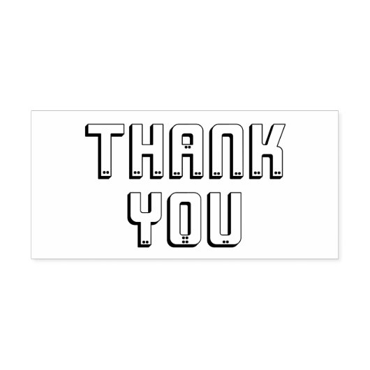 Steam Punk Bedankt Rubberstempel (Afrduk)