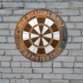 Steam Punk familienaam gepersonaliseerd Dartbord