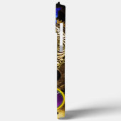 STEAM PUNK HART, VISTUIG, PARELTJES, BUTTERFLIES M Case-Mate iPhone CASE (Achterkant / Links)