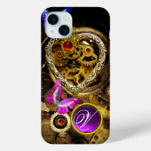 STEAM PUNK HART, VISTUIG, PARELTJES, BUTTERFLIES M Case-Mate iPhone CASE (Achterkant)