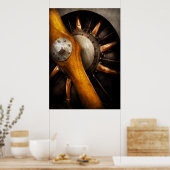 Steam Punk - Je hebt hulp Poster (Keuken)