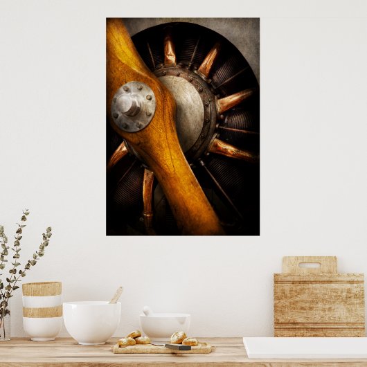 Steam Punk - Je hebt hulp Poster (Keuken)