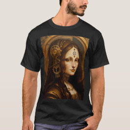 Steam Punky Mona Lisa T-shirt